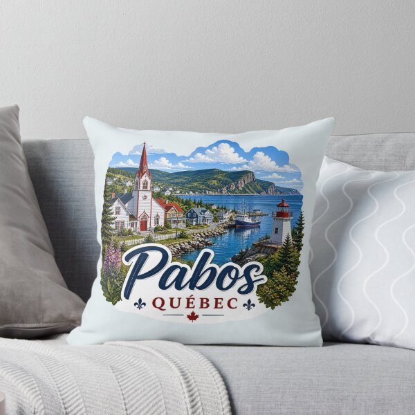 Item preview, Pabos, Québec, Canada - Coastal Village designed and sold by Myra365Art.