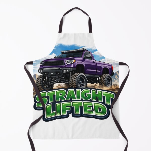 Item preview, Straight Lifted Purple Truck designed and sold by Resilient Roots Customs Oakland.