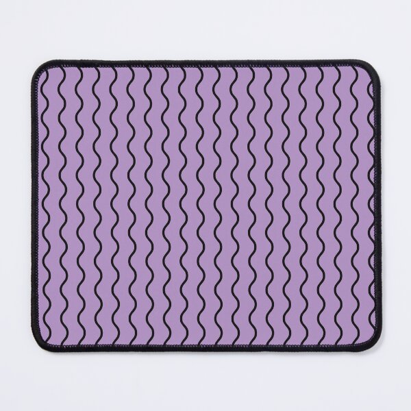 Item preview, Purple And Black Waves Pattern designed and sold by pattern-archive.