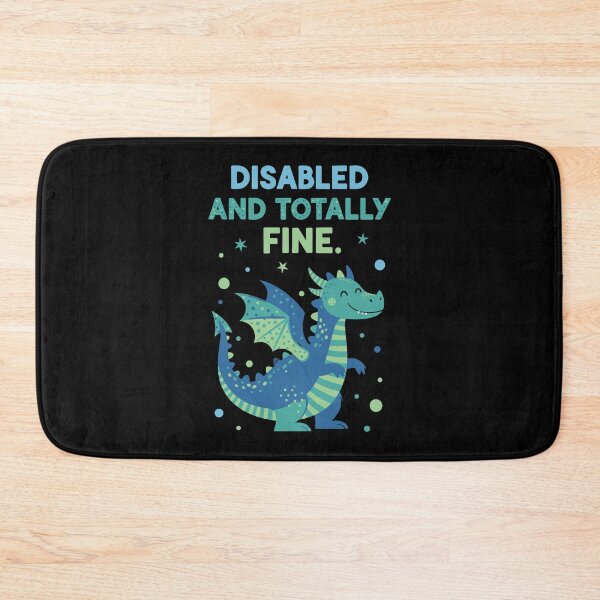 Item preview, Disability Awareness Disabled And Totally Fine designed and sold by LuminOrb.