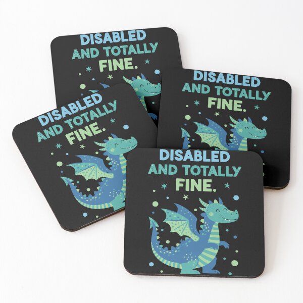 Item preview, Disability Awareness Disabled And Totally Fine designed and sold by LuminOrb.