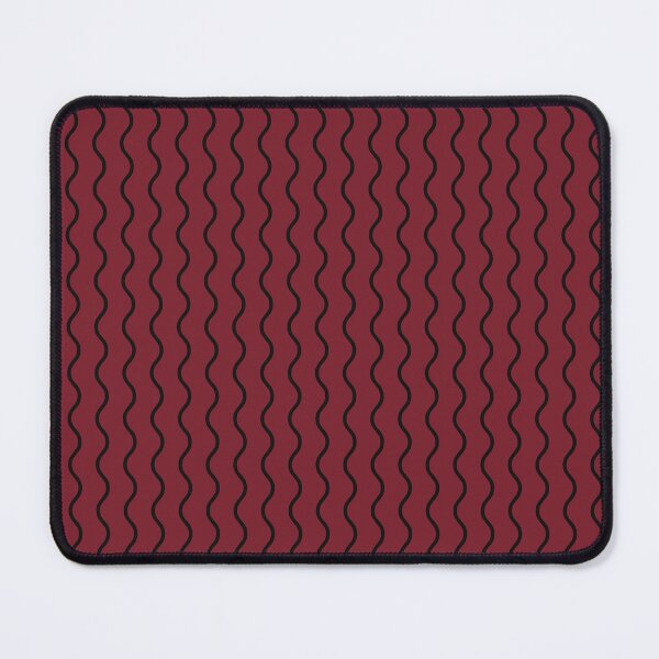 Item preview, Red And Black Waves Pattern designed and sold by pattern-archive.