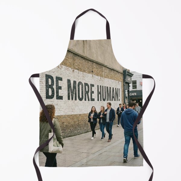 Item preview, BE MORE HUMAN A Motivational design designed and sold by GRAFFONYX.