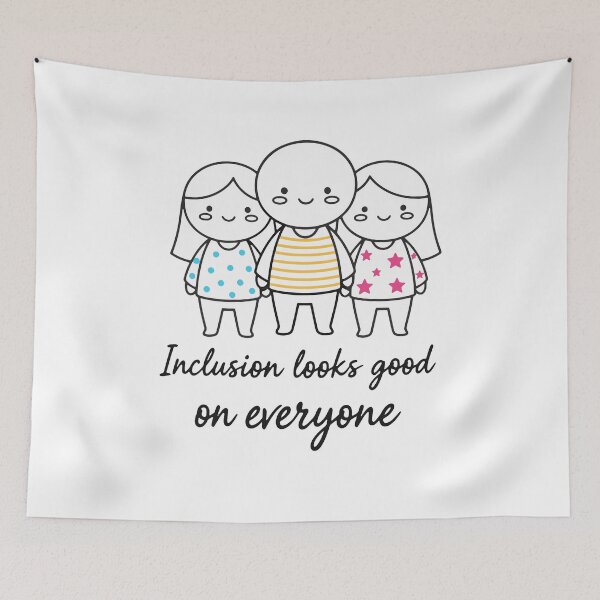 Item preview, Disability Awareness Inclusion Looks Good designed and sold by LuminOrb.