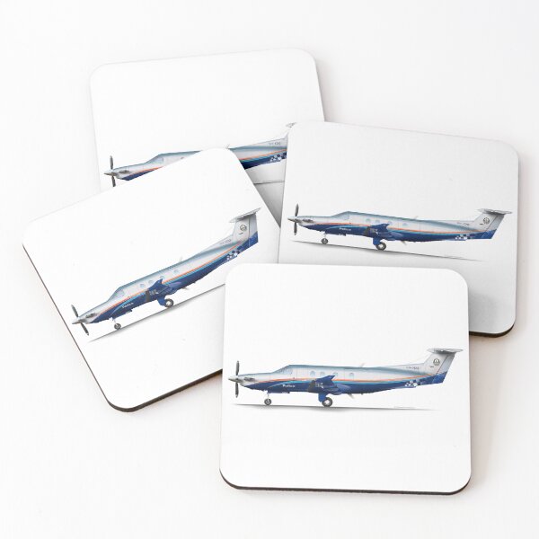 Item preview, PILATUS PC-12 VH-YDQ NORTHERN TERRITORY POLICE 2014 designed and sold by Grubby Fingers Aircraft Illustration.