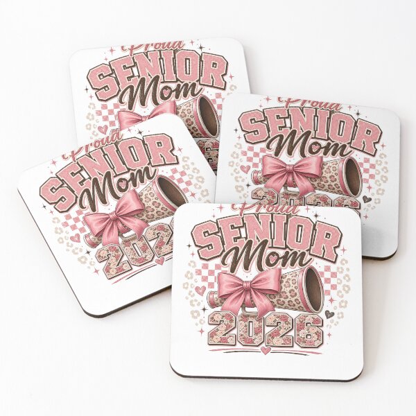Item preview, Proud Senior Mom 2026 Pink Leopard Graduation Design designed and sold by PixelModeShop.