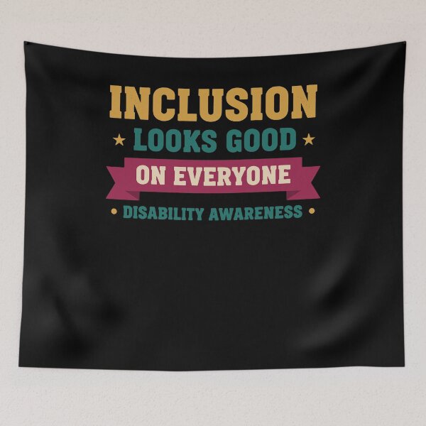 Item preview, Disability awareness Inclusion Looks Good designed and sold by LuminOrb.