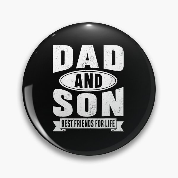 Artikelvorschau, Typografie-Design für ein harmonisches Familienbild – Vater und Sohn, beste Freunde entworfen und verkauft von zamiokaline.