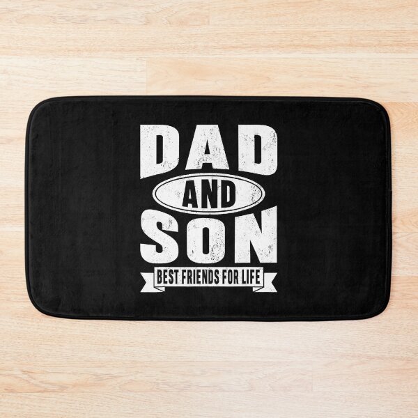 Item preview, Dad and Son Best Friends Typography Design for Family Matching Vibes designed and sold by zamiokaline.