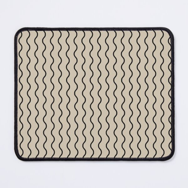 Item preview, Sand And Black Waves Pattern designed and sold by pattern-archive.