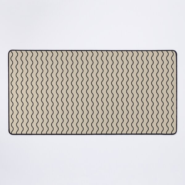 Item preview, Sand And Black Waves Pattern designed and sold by pattern-archive.