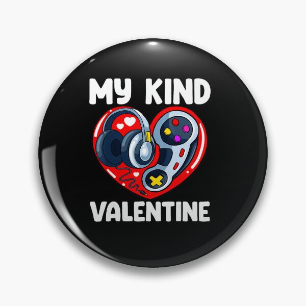Item preview, My Kind Of Valentine Cute Gamer Heart With Retro Controller Style designed and sold by FGTV2021.