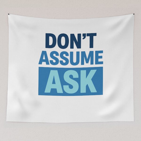 Item preview, Disability Awareness Dont Assume Ask Autism designed and sold by LuminOrb.