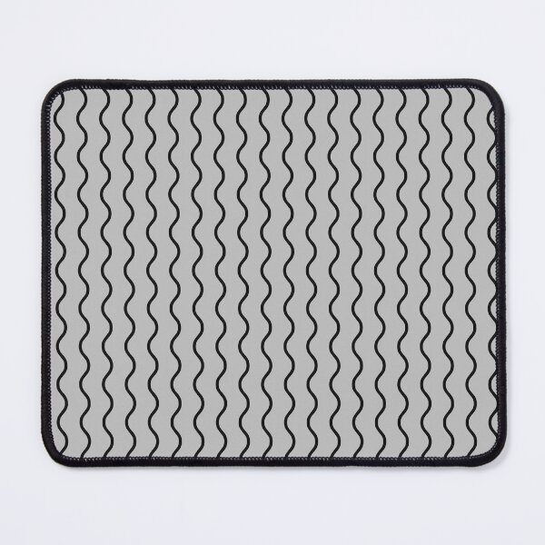 Item preview, Silver And Black Waves Pattern designed and sold by pattern-archive.