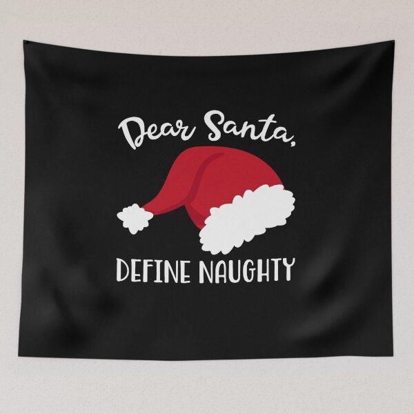 Item preview, Dear Santa Define Naughty Gift designed and sold by Barnissim.