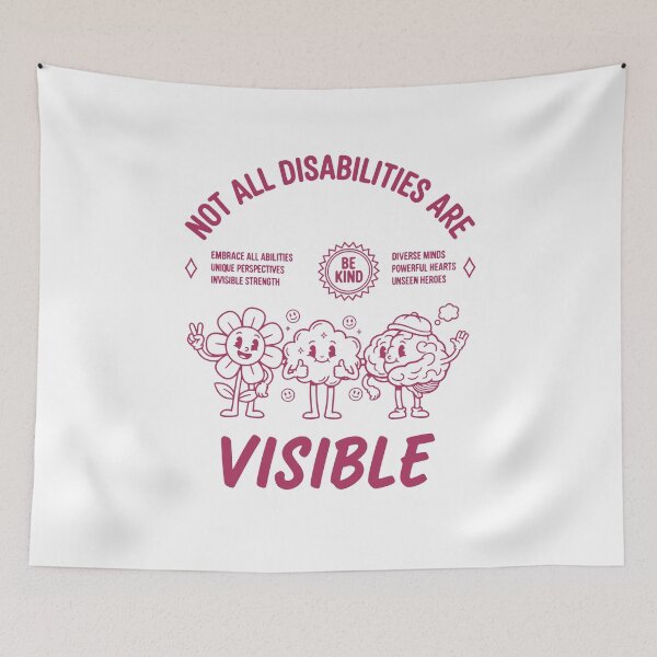 Item preview, Disability Awareness Not All Disabilities designed and sold by LuminOrb.