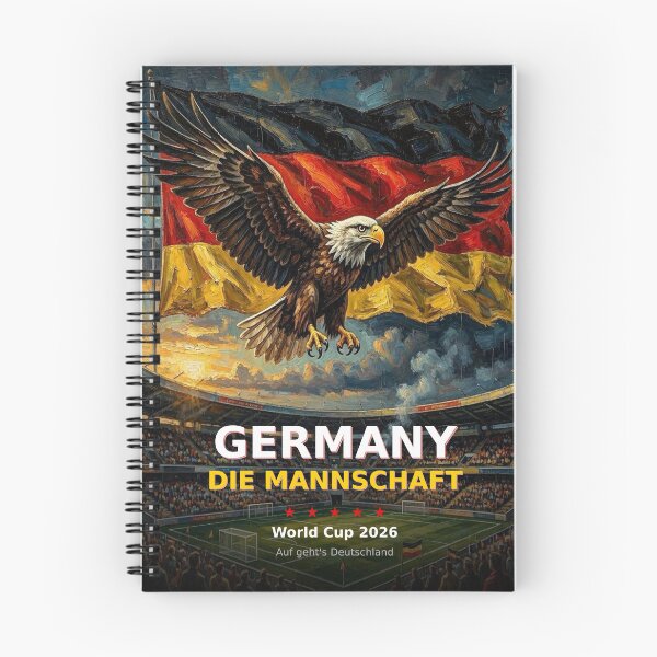 Artikelvorschau, Germany Die Mannschaft - World Cup 2026 Soccer Fan Tee entworfen und verkauft von SunnyDesign82.