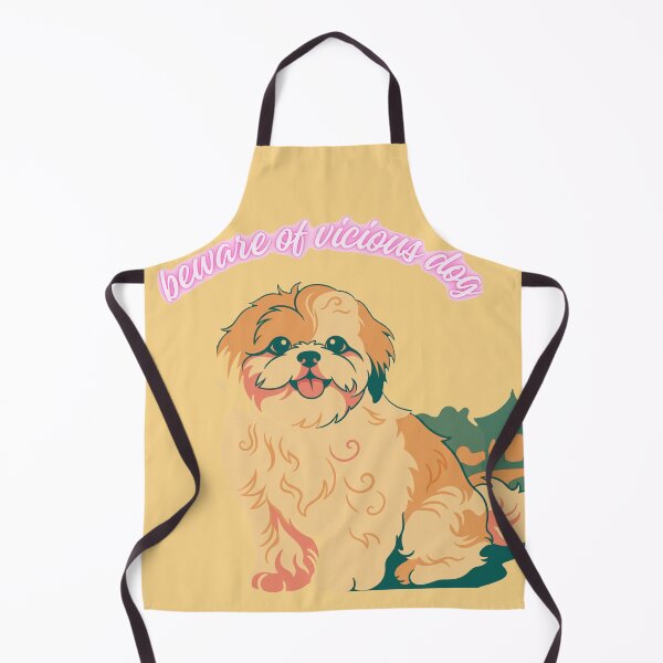 Item preview, Beware of Vicious Dog - Funny Shih Tzu Illustration designed and sold by BLUESKY11a.