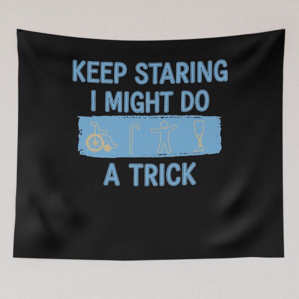 Item preview, Disability Awareness Keep Staring designed and sold by LuminOrb.