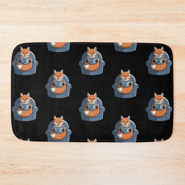 Item preview, Bookish Fox – Whimsical Reading Animal Design designed and sold by Dogandesighn.