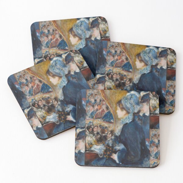Item preview, The First Outing by Pierre-Auguste Renoir: Elegant Impressionist Theater Scene designed and sold by artofuniverse.