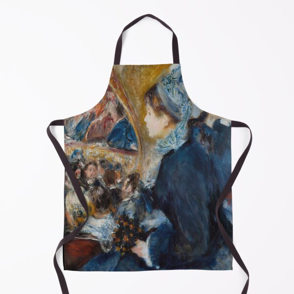 Item preview, The First Outing by Pierre-Auguste Renoir: Elegant Impressionist Theater Scene designed and sold by artofuniverse.