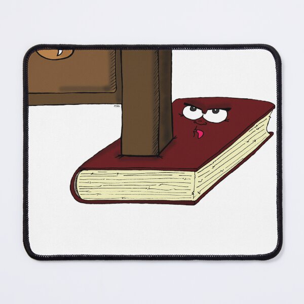 Item preview, I Was Set Up – Funny Book Lover Surreal Pun Illustration designed and sold by MyxaART.