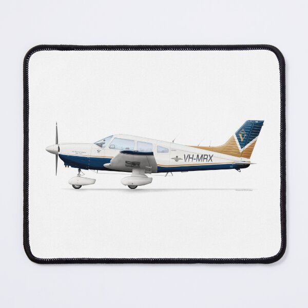 Item preview, PIPER ARCHER II VH-MRX ROYAL VICTORIAN AERO CLUB designed and sold by Grubby Fingers Aircraft Illustration.