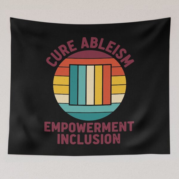 Item preview, Disability Awareness Cure Ableism Empowerment designed and sold by LuminOrb.
