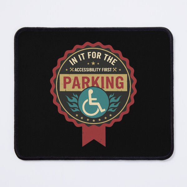 Item preview, Disability Awareness In It For Parking designed and sold by LuminOrb.