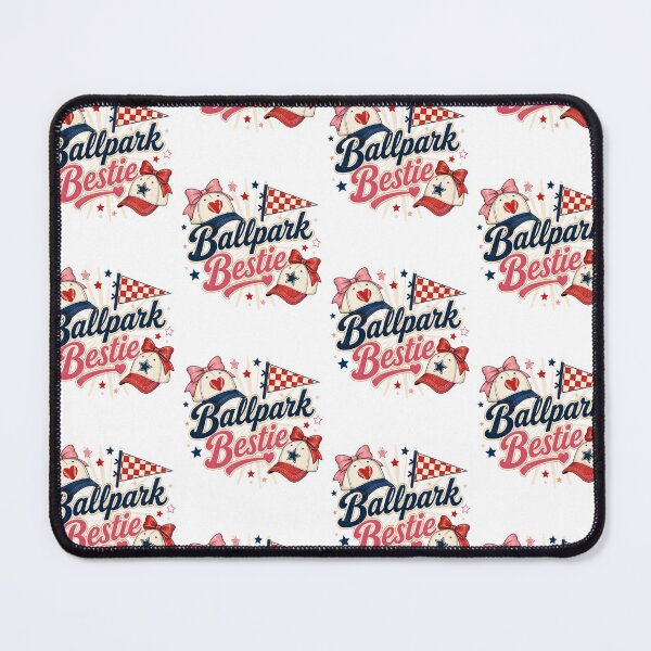Item preview, Ballpark Bestie Cute Baseball Game Day Coquette Design designed and sold by PixelModeShop.