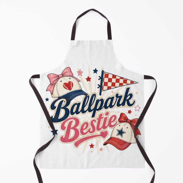 Item preview, Ballpark Bestie Cute Baseball Game Day Coquette Design designed and sold by PixelModeShop.