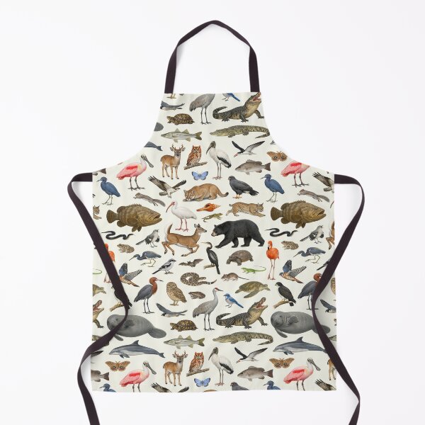 Item preview, Animals of Florida Retro Style Identification Chart designed and sold by kakarikihill.