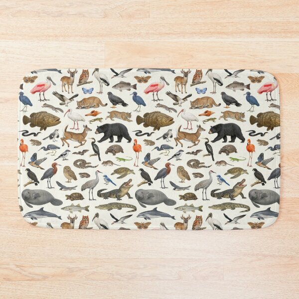 Item preview, Animals of Florida Retro Style Identification Chart designed and sold by kakarikihill.