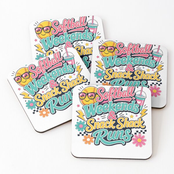 Item preview, Softball Weekends and Snack Shack Runs Cute Game Day Design designed and sold by PixelModeShop.