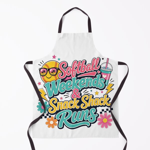 Item preview, Softball Weekends and Snack Shack Runs Cute Game Day Design designed and sold by PixelModeShop.