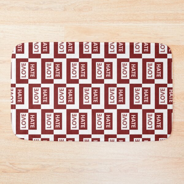 Item preview, Love Hate Minimalist Bold Typography Quote designed and sold by FMSeamlessArt.
