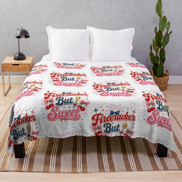 Item preview, Firecracker But Sweet Cute Coquette 4th of July Design designed and sold by PixelModeShop.