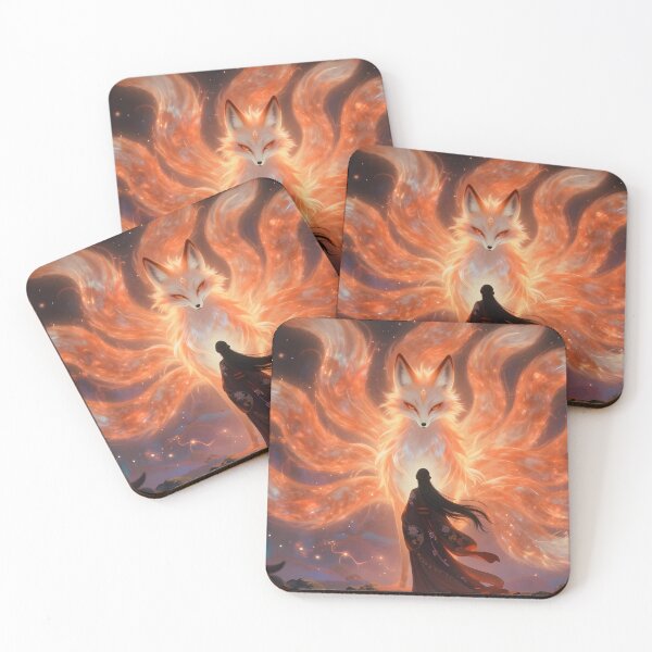 Item preview, The Encounter of the Lost Princess and the Nine-Tailed Fox designed and sold by sigmaartstudio.