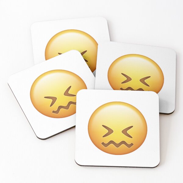 Item preview, Confounded Emoji Frustrated Cringe Chaos Mood designed and sold by Tom-Riley.