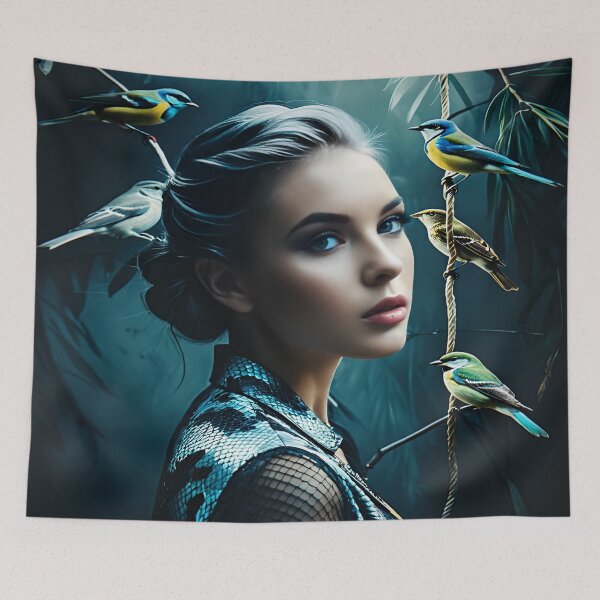 Item preview, Songbirds and Snakes 24 designed and sold by deep-sea-birds.