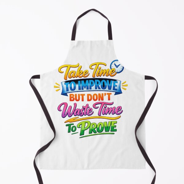 Item preview, Take Time To Improve Typography Design | Motivational Quote Colorful T-Shirt Graphic designed and sold by arnabscreativeworld.