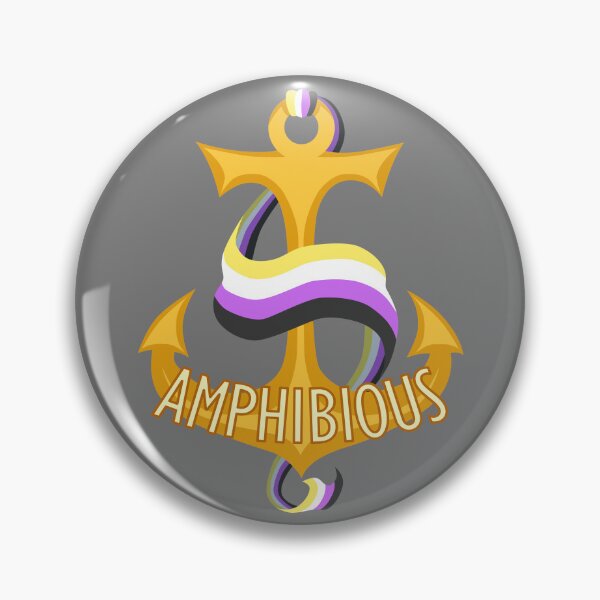 Item preview, Amphibious - Nonbinary Pride designed and sold by AceiestArtist.