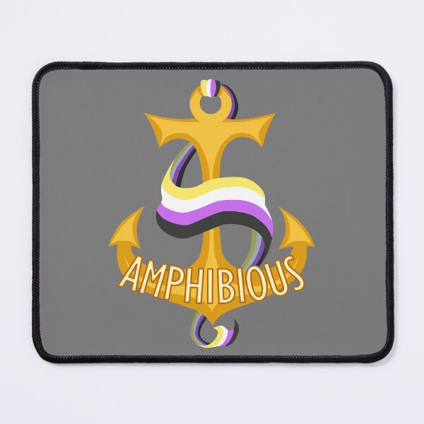Item preview, Amphibious - Nonbinary Pride designed and sold by AceiestArtist.