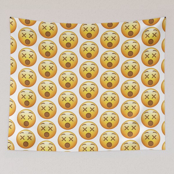 Item preview, Dizzy X Eyes Emoji Exhausted Chaos Mood designed and sold by Tom-Riley.