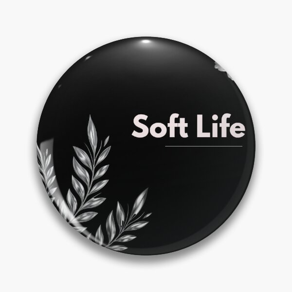 Item preview, Soft Life Luxury Botanical Aesthetic Sticker designed and sold by ruchikadesigns.