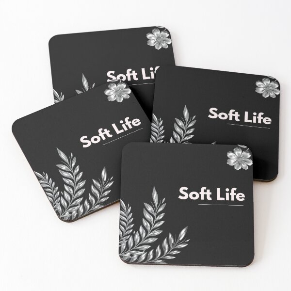 Item preview, Soft Life Luxury Botanical Aesthetic Sticker designed and sold by ruchikadesigns.