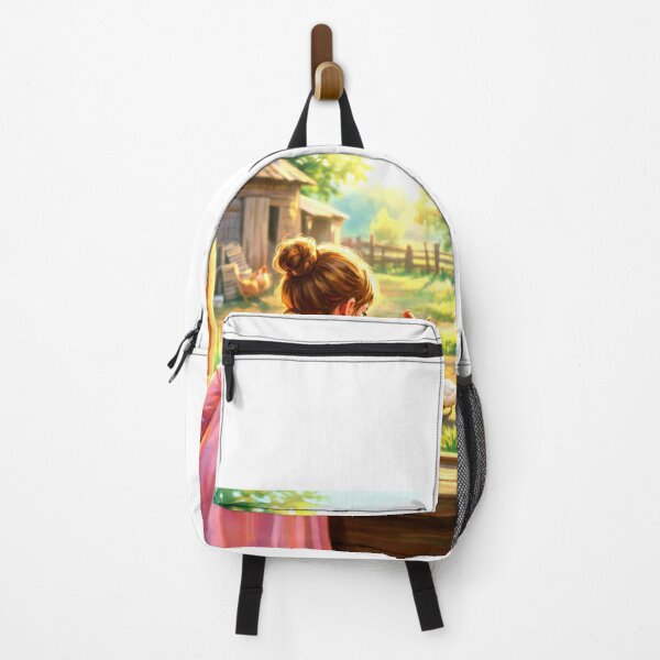 Item preview, The girl experimented with raising ducks and chickens. designed and sold by Whose-sweat.