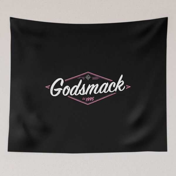 Item preview, Godsmack  - Pink Logo On Cranberry designed and sold by SipanjiGFArt.