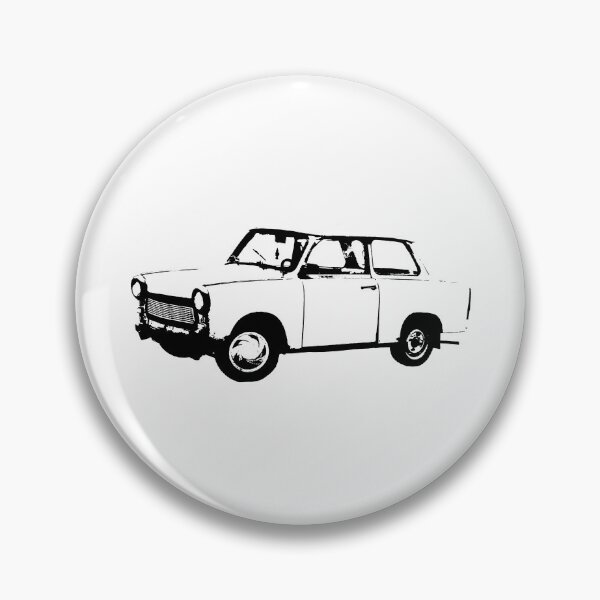 Item preview, Trabant "Trabbi" classic car monoblock black designed and sold by soitwouldseem.
